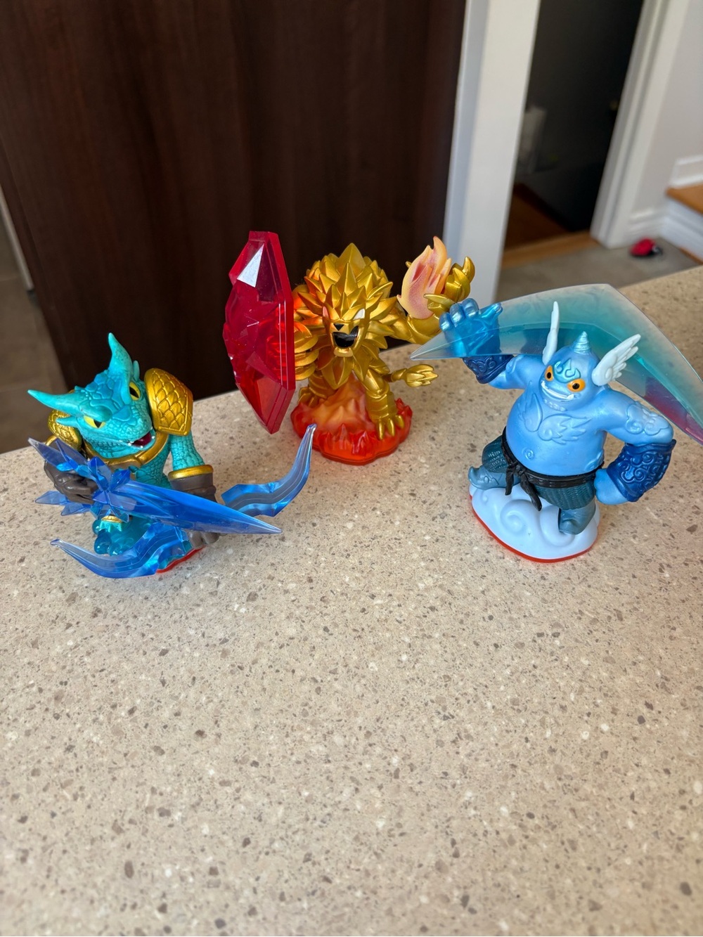 Skylanders Trap Team Figure Wildfire Trap Master Fire Element 3 figures